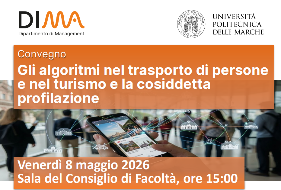 Gli algoritmi nel trasporto di persone e nel turismo e la cosiddetta profilazione